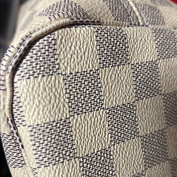 Louis Vuitton Damier Azur Neverfull MM, rose ballerine interior, - Picture 11 of 17